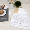 Pavilion Gift Company - Bless This Home - 100% Cotton Tea Towel - Kitchen Textiles - 3 of 4