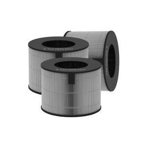 Nispira 3-in-1 PFSPTC01 HEPA Carbon Filter Replacement For LG PuriCare AeroTower Air Purifier U9CV2B  U9CS1C (NOT For model 360 AS560DWR0), 3 Packs - 1 of 4