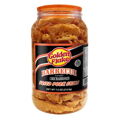 Utz Gluten Free BBQ Pork Skin Barrel - 7.5oz