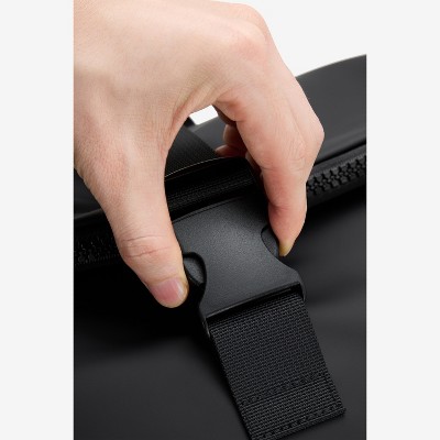 X RAY Waterproof Expandable Roll Top Backpack BLACK — фото 4