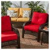 2pc Sunbrella Outdoor Deep Seat Cushion Set - Kensington Garden - 2 of 4