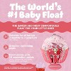 Mambobaby Sunny Navigator Baby Pool Float with Canopy Novelty Float - Cupcake Vanilla - 2 of 4