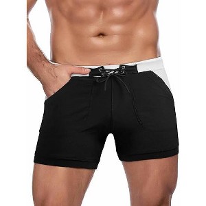 COOFANDY Men's Swimsuit Camo Quick Dry Mens Swimming Shorts Trunks with Pockets - 1 of 4