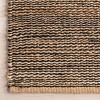 Home Conservatory Striped Handwoven Jute Indoor Area Rug - 4 of 4