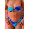 'Berry Blue' Asymmetrical Tie Side Bottoms Berry Blue Medium - 4 of 4