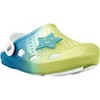 Hey Collection Toddler Unisex Soft Ombre Clogs with Smiley Star Charm - 2 of 4