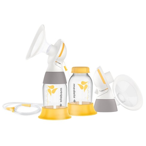 Spectra Breast Pump Premium Accessory Kit with 24mm Breast Flange,  Replacement Parts, and Bottle