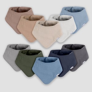 Gerber Baby 10pk Bandana Bibs - 1 of 4