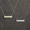 Personalization Mall Initials Personalized Nameplate Necklace - 2 of 2