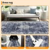 Machine Washable Area Rug for Bedroom Foldable Ultra Thin Low Pile Carpet Non Slip Indoor Floor Cover - 4 of 4