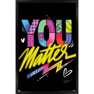 Trends International Jason Naylor - You Matter Framed Wall Poster Prints - 1 of 4