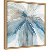Amanti Art Blue Monarch I (Flower) by Asia Jensen Canvas Wall Art Print Framed 16 x 16-in. - 3 of 4