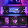Bestier 57" Gaming Entertainment Center for PS5 with LED TV Stand for up to 65" TVs with Storage Cabinets & Adjustable Shelf - 4 of 4