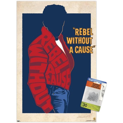 Trends International Warner 100th Anniversary: Art of 100th - Rebel Without A Cause Unframed Wall Poster Prints - image 1 of 4