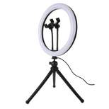 Vivitar 14" Professional RGB Ring Light with 63" Stand, Wireless Remote, Dual Gooseneck Phone Mounts