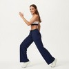 Anna-Kaci Active Women's Wide Leg High Waist Drawstring Pants with Relaxed Fit and Soft Stretch Fabric - 3 of 4