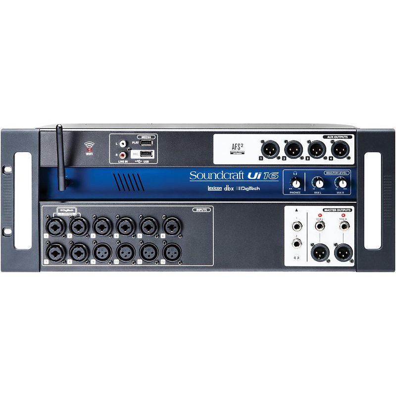 Soundcraft Ui16 Digital Mixer With Wi-Fi Router, 1 of 7