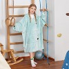 Catalonia Kid Wearable Blanket Hoodie Sweatshirt, Oversized Fleece Girl Soft Hoodie Sweatshirt with Large Front Pocket, Cozy Gift for Teen Boy Girl - 2 of 4