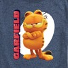 Men's - Garfield - Garfield Movie Vertical Short Sleeve Graphic T-Shirt - 2 of 4