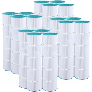 Hurricane 16 Pack HF7471-04 Advanced Pool Filter Cartridge Replacement for PCC105, Unicel C-7471, Filbur FC-1977, Pentair Clean & Clear Plus 420 - 1 of 4