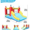Probe Hues Bounce House Inflatable Slide Castle Kids Indoor Outdoor Wet Dry - 2 of 3