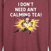Women's - Avatar: The Last Airbender - Zuko Calming Tea Lightweight French Terry Wide Neck Long Sleeve Shirt - 2 of 4