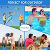 Jasonwell Water-Proof Inflatable Football — 2-Pack Pool & Beach Footballs with Double-Laced Grip, Durable PVC Bladder & Soft Fabric - 4 of 4