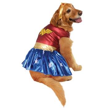 Warner Bros. Wonder Woman Halloween Dog Costume - L