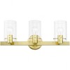Livex Lighting Munich 3 - Light Vanity in  Satin Brass - 4 of 4