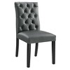 Modway Duchess Dining Chair Vinyl Set of 2 - 3 of 4