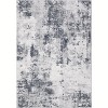Washable Modern Abstract Rug, Foldable Low-Pile Non-Slip Floor Mat for Living Room, Bedroom, Kitchen, Dining Room Home Decor - 2 of 4