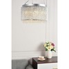 Elegant Lighting Influx 10 light Chrome Pendant Clear Royal Cut Crystal - 3 of 4