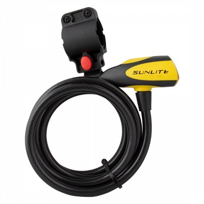 Sunlite Defender D1 Key Lock Cable Lock