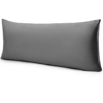 Cheer Collection 20" x 54" Super Soft Large Body Pillow with Velour Cover