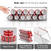 Sorbus Soda Can Organizer - Stackable Design, Maximize Space, Safe & Durable, Enhanced Visibility - 4 of 4