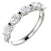 Pompeii3 1 1/2 Ct Oval Moissanite Wedding Ring Available in White, Yellow or Rose Gold - 3 of 4
