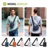 Unique Bargains Small Anti-Theft Crossbody Sling Backpack Nylon Chest Bag Fanny Pack - 2 of 4