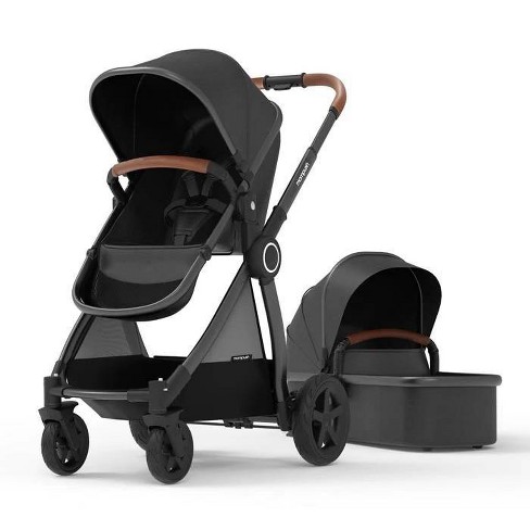 Black bassinet outlet stroller