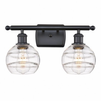 Rochester - 2 Light Bath Vanity In Industrial Style-8.88 Inches Tall and 15.88 Inches Wide