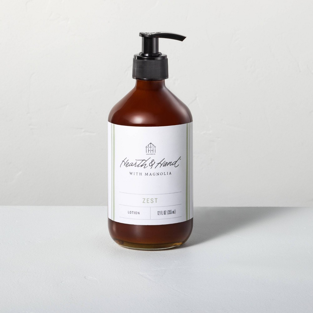 12 fl oz Zest Hand Lotion - Hearth & Hand with Magnolia