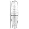Uniquewise Brown Decorative Contemporary Mango Wood Ribbed Design Round Floor Vase, 31 Inch - 4 of 4