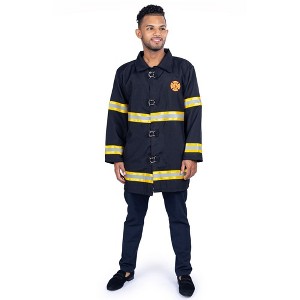 Dress Up America Firefighter Costume for Adults - One Size - 1 of 3