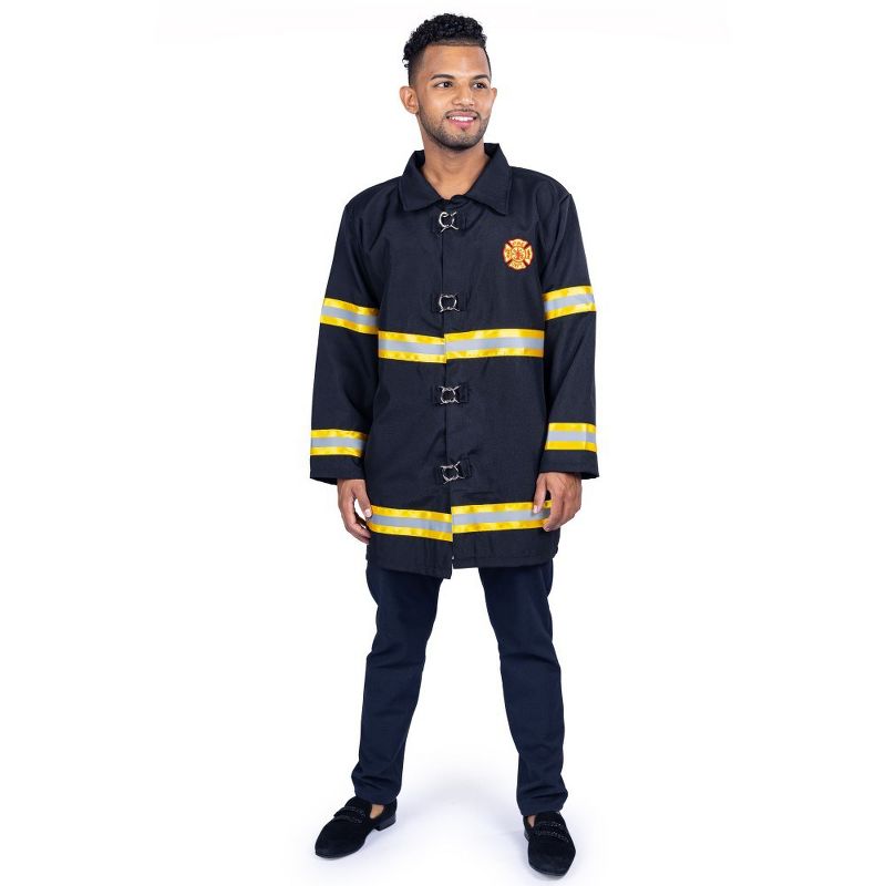 Dress Up America Firefighter Costume for Adults - One Size, 1 of 4