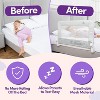 ComfyBumpy Bed Rail for Toddlers, Toddler Bed Rails for Twin, Full & Toddler Bed Size,  Baby Bed Side Rail for Kids - 4 of 4