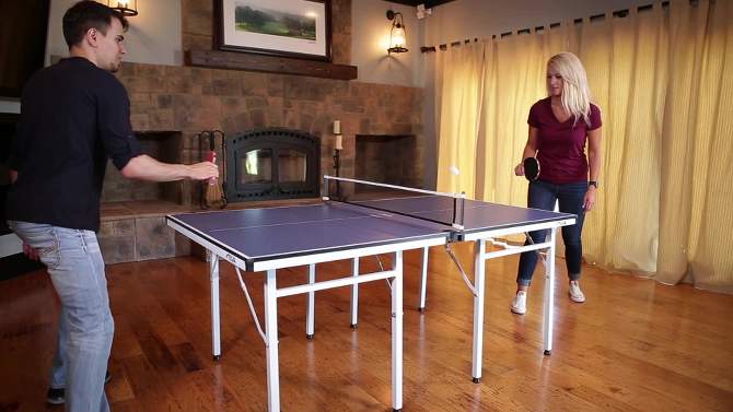 Stiga Space Saver Wood Table Tennis Table, 2 of 16, play video
