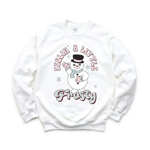 Simply Sage Market Women's Graphic Sweatshirt Feeling A Little Frosty - 1 of 3