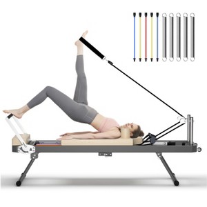 Dexmalle Foldable Pilates Equipment with High Strength Alloy Springs for Beginners - 1 of 4