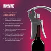 Innovine Vertical Lever Corkscrew, Gear-Driven Wine Opener with Non-Stick Worm, Heavyweight, Durable Construction, Perfect for Home Bar, Set of 1 - 2 of 4