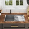 vidaXL Handmade Kitchen Sink Stainless Steel - 3 of 4