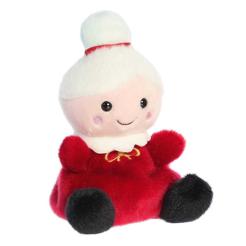 Aurora Mini Red Palm Pals 5" Mrs. Claus Adorable Stuffed Animal, 2 of 5